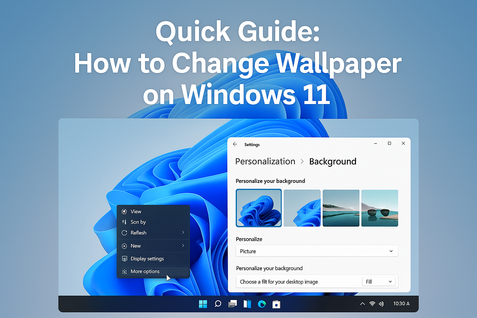 How to Change Wallpaper on Windows 11 (Beginner’s Step-by-Step Guide)